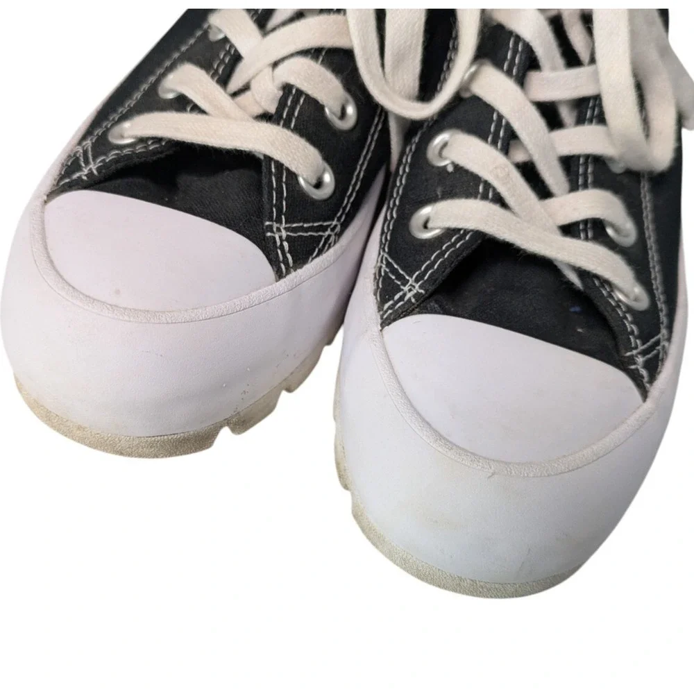 Converse Chuck Taylor All Star Black Lugged Hi Top Sneakers Size 7.5 565901C